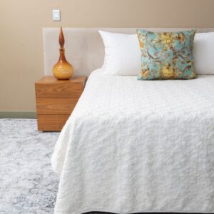 Cleopatra Faux Fur Blanket Cream