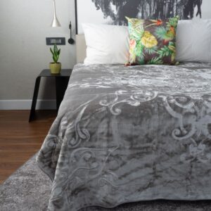 Orchid Faux Mink Blanket