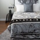 Zoya Faux Mink Blanket Grey