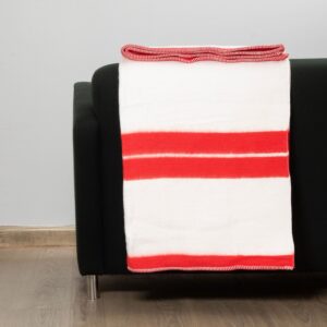 Traditional Blanket Red Stripe