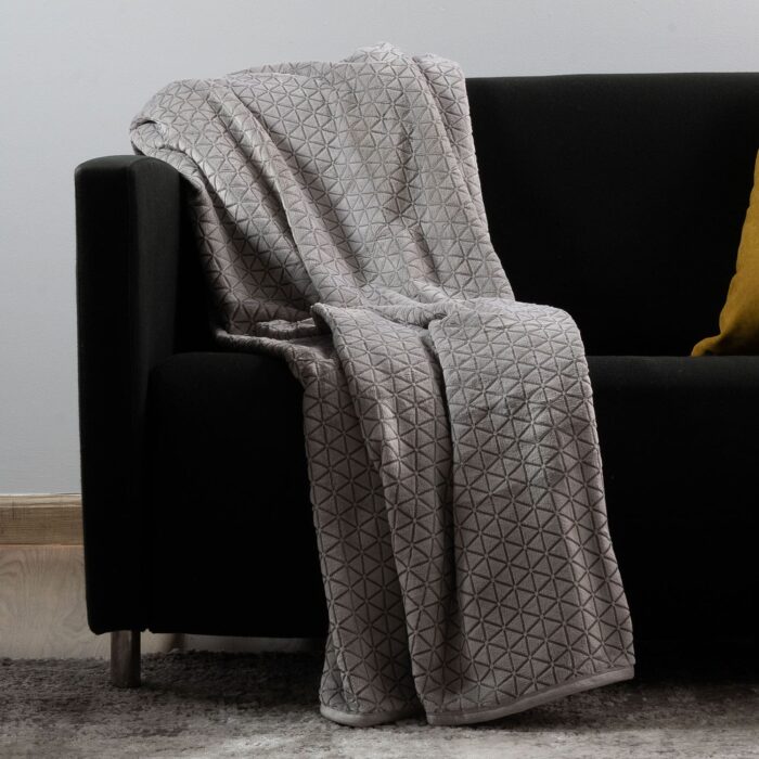 Plush Throws Stone